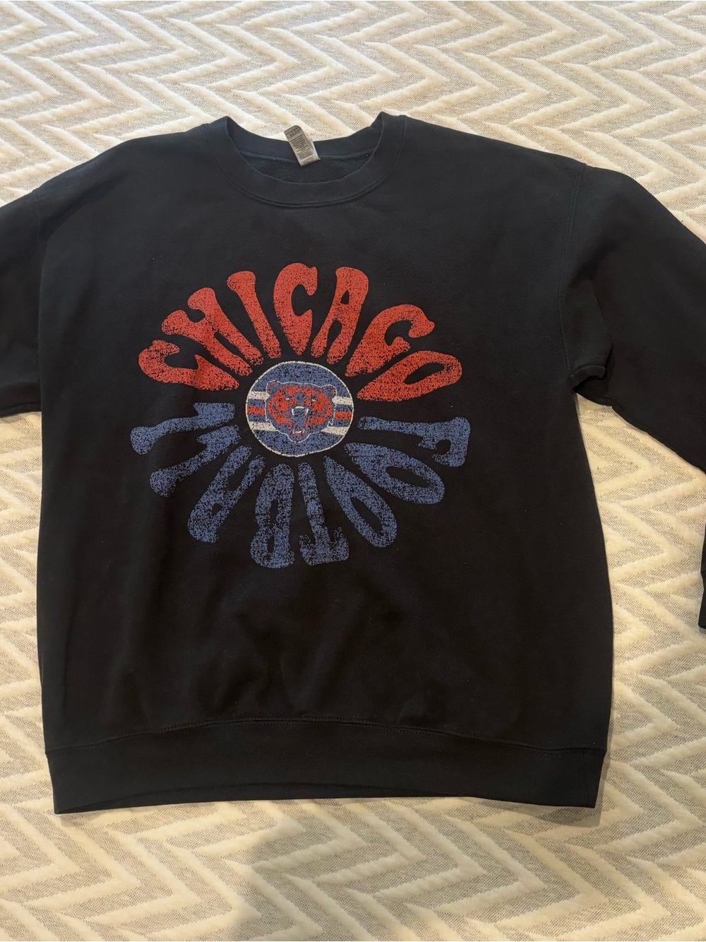 Chicago Bears Black Crewneck